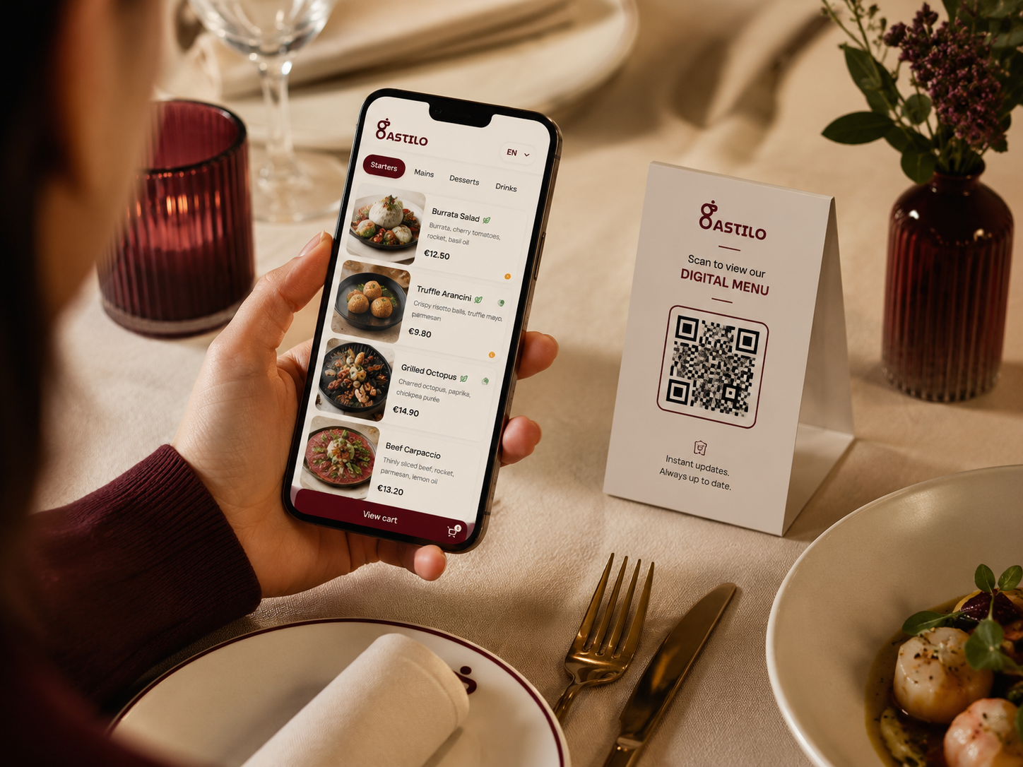 Digital & QR menu